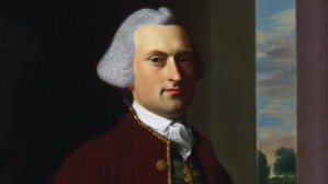 A man with gray hair